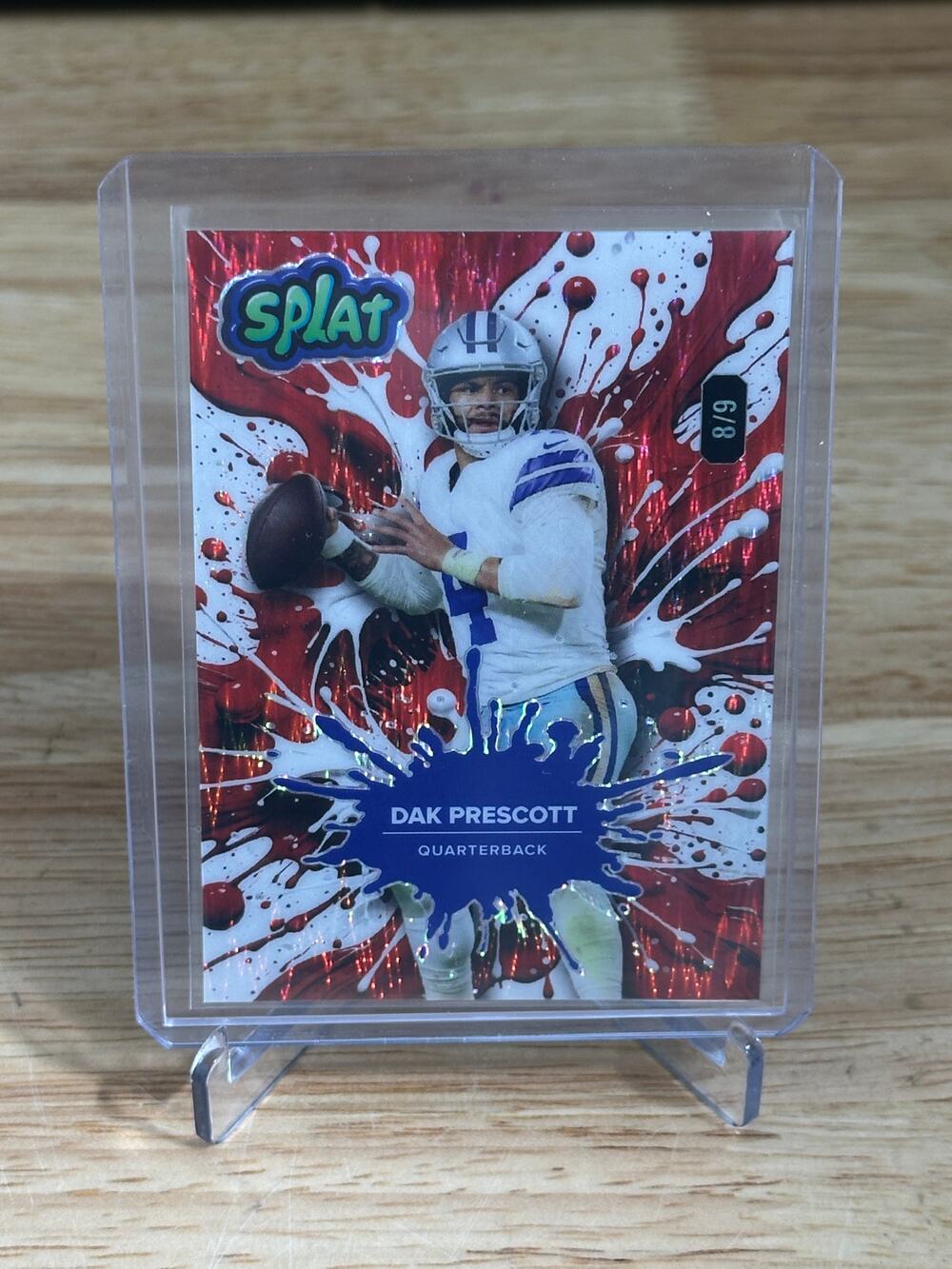 2025 Wild Card Splat Dak Prescott /9 - SBREDO2-DP